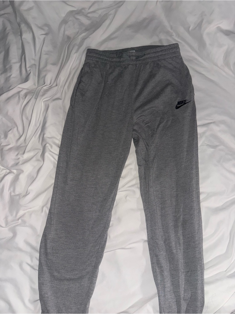 Nike Kids Gray Jogger Bottoms